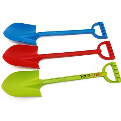Thickened Plastic Integrated Outdoor Shovel