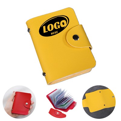 PU Leather ID Card Wallet