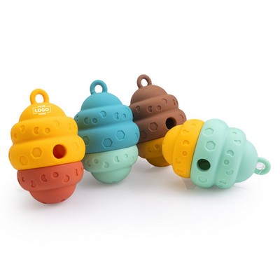 Leaky Silicone Slow Feeder Pet Bowl