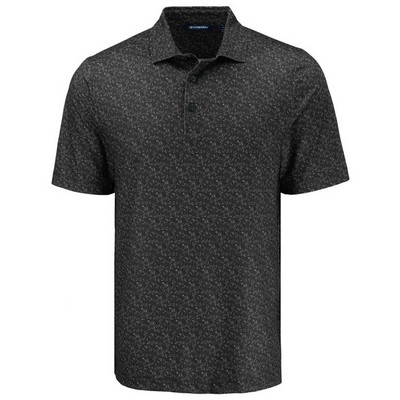 Cutter and Buck Pike Epic Confidence Fern Print Recycled Polo Men's Big and Tall