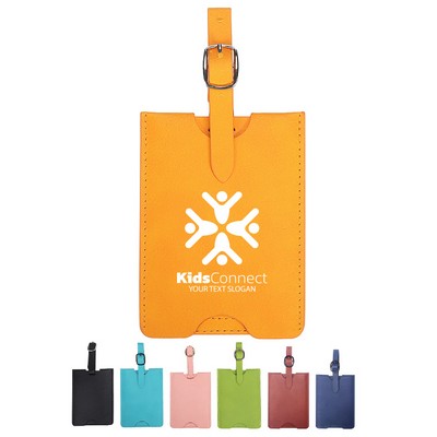 Premium Minimalist PU Luggage Tag