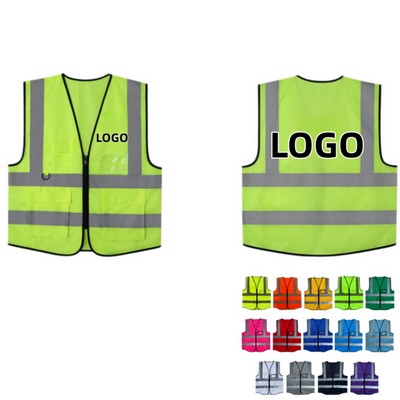 Breathable High Visibility Safety Reflective Vest