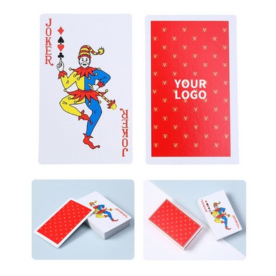 320GSM Custom Full Color Playing Card Deck 54 Cards