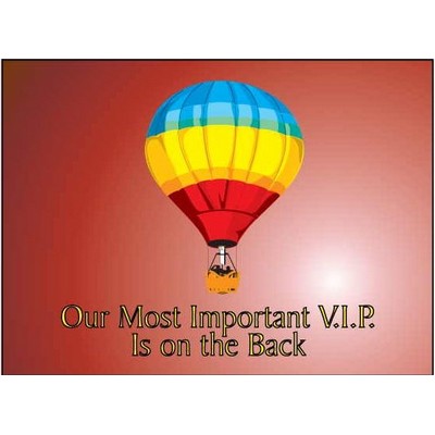 Hot Air Balloon Rectangle Photo Hand Mirror (2½"x3½")