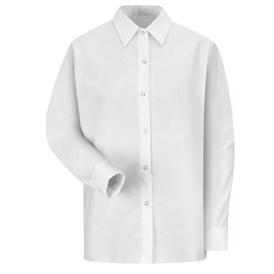 Red Kap® Women's Long Sleeve Specialized Pocketless Work Shirt