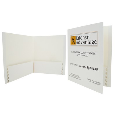 Capacity Folder w/Expandable Pockets & ½" Spine