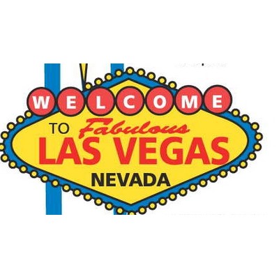Las Vegas Sign Maxi Magnet (3 Square Inch)
