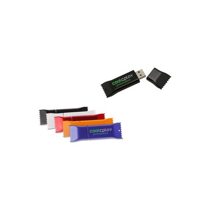 8 GB Plastic Candy Shaped USB Flashdrive