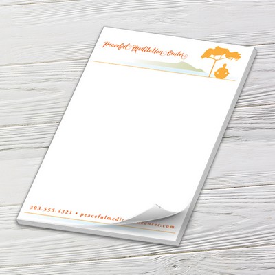 Full-Color Notepads - 100 Sheets (5" x 7")