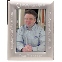 Silver Engraved Photo Frame (10 3/4"x 12 3/4")
