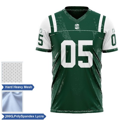 Men's & Kids' Premium Sub Mesh Football Fanwear Jersey