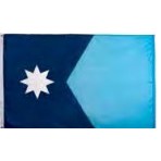 Minnesota Indoor Parade Flag w/Fringe (3'x5')