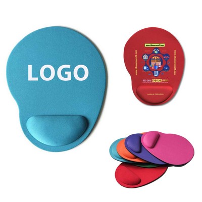 Full Color Printed Wrist Rest Eva Mouse Mat