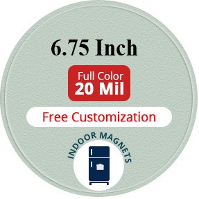 Magnet - 6.75" Diameter Circle - 20 mil