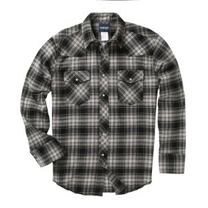 Wrangler® Men's Various Flannel Plaid Shirt