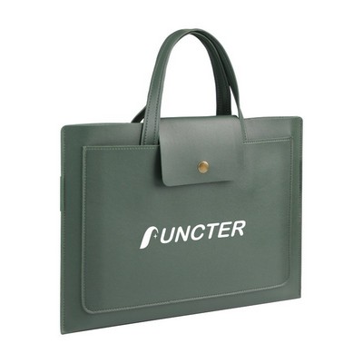 14" PU Leather Laptop