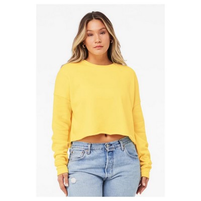 Bella + Canvas Ladies' Cropped Fleece Crew