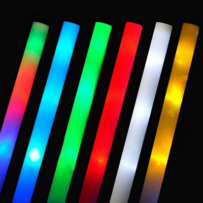 LED Light Up Baton Foam Stick Wand