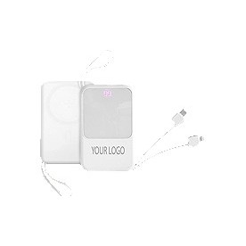BACKPACK Wireless/Wired Power Bank, 10,000 mAh
