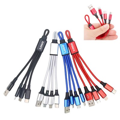 3" 1 USB Cable with Logo Custom