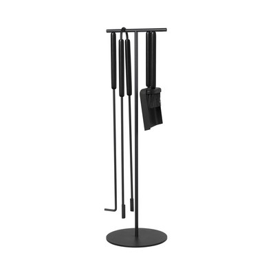 Blomus Ashi Black Fireplace Tool Set - 5 Pc.