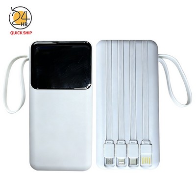 PE181113 LED Display 10000mAh Power Bank
