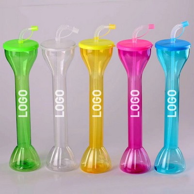 20 Oz Yard Cup With Straw