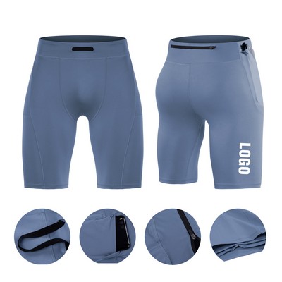Men'S Quick-Dry Stretch Training Shorts (M)