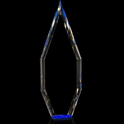 Diamond Bevel Arrowpoint Award - B - 14