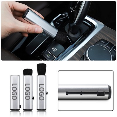 Soft Nylon Anti Static Retractable Keyboard Cleaning Brush