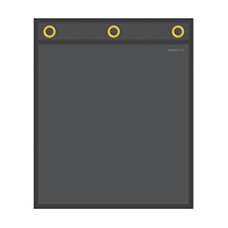 Solid Black Repair Order/Work Ticket Holder Without Handle