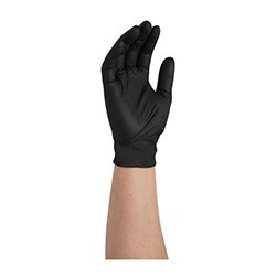 Small Premium Black Nitrile Gloves
