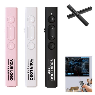 Rechargeable 2.4GHz Wireless Laser Presentation Clicker
