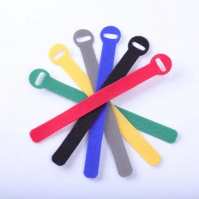 Self-Stick Adjustable Cord Straps - 5.9" Multipack