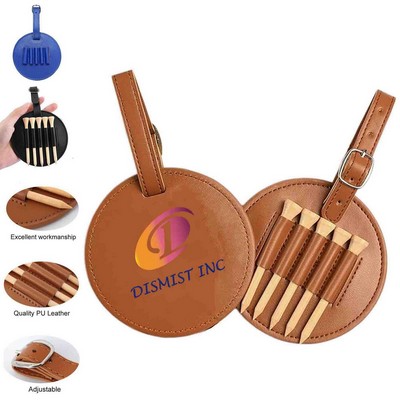 PU Golf Tee Holder MOQ 30pcs