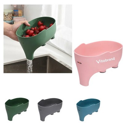 Household Vegetable And Fruit Washing Basket