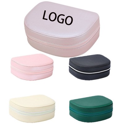 Seashell Shaped Travel Jewelry Organizer Case