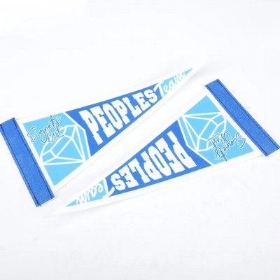 Custom Printed Triangle Felt Pennant