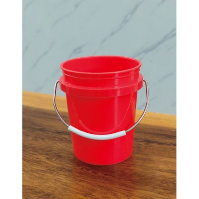 Mini Bucket with Lid & Metal Handle