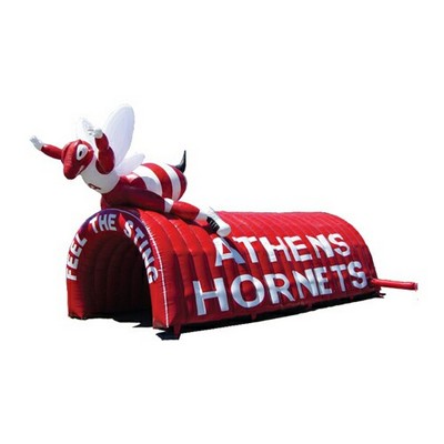 Run Through Inflatable 3-D Mascot End Tunnel (15'x8')