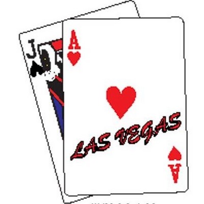 Las Vegas Blackjack Gift Shop Quality Magnet w/ Full Magnet Back (2 Square Inch)