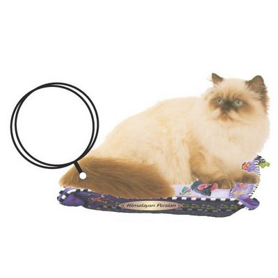 Himalayan Persian Cat Keychain w/Mirrored Back (6 Square Inch)