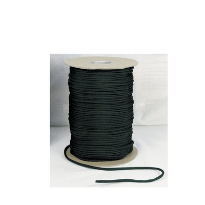 1000' Black 550 Lb. Type III Commercial Paracord