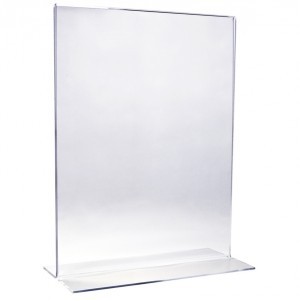 Styrene Letter Holder (8.5"x11")