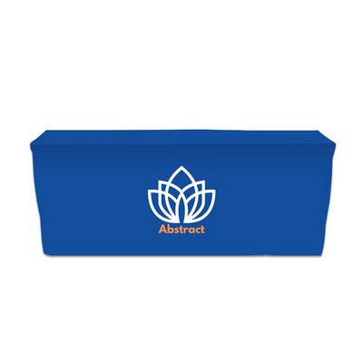 Fitted Table Covers - Zipper Back, Standard Polyester Fabric (8' x 2.5')