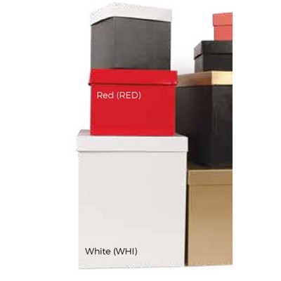 White Hi-Wall Box (8" x 8" x 12")