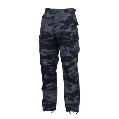 Midnight Blue Camo Tactical BDU Pants (2X-Large)