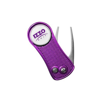 Izzo Metal Switch-Blade Divot Tool