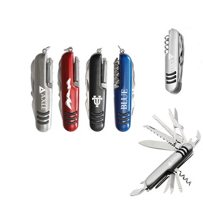 11" 1 Folding Pocket Multi-tool Knife