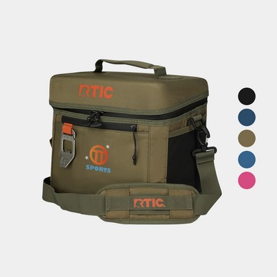 15-Can RTIC® Soft Pack Insulated Cooler Bag w/ Bottle Opener 11" x 10.5"